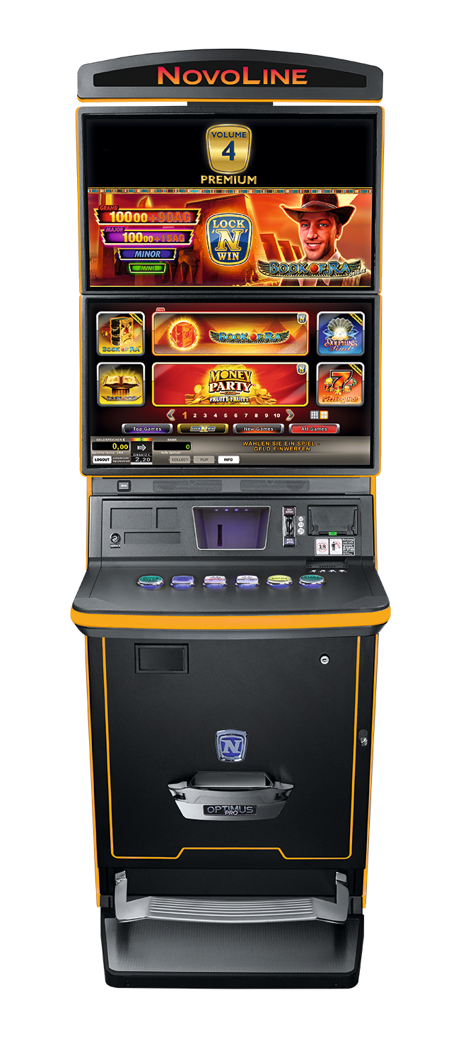 NOVOLINE OPTIMUS PRO Geldspielgerät von LÖWEN Entertainment